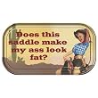 Vandor Does This Saddle Magnetic Tin Sign