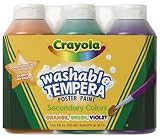 TEMPERA PAINT WASHABLE 3CT 8OZ
