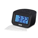 RCA RCD10 High Quality Alarm Clock with 1-Inch LCD