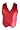 Classic Ladies Red Leather Vest - Size : Small