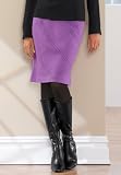 Diamond-Plaid Skirt