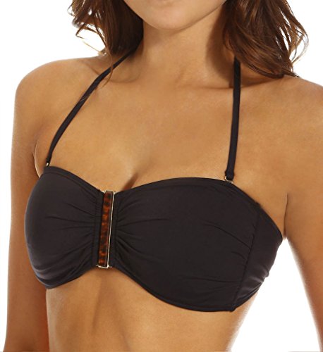 Kenneth Cole Swimwear Sunset Cliffs Bandeau Swim Top with Foam Cups (KC5TA81)