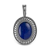 Carolyn Pollack Sterling Silver Colorful Pebbles Blue Lapis Enhancer