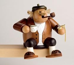 Smoking man - Grandfather (6.3 inches)