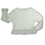 K.C. Parker by Hartstrings - Girls Cardigan Sweater, Ivory