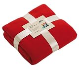SUPERSOFT WARM FLEECE BLANKET THROW 130 X 170 cm - 11 GREAT COLOURS