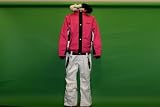09-10モデル atmys&LUVE(アトマイズ&ルーヴ) スノーボード ウェア「LUVE Signal JKT & PTN」PINK サイズMの画像