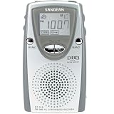 Sangean Dt-210 Portable Radio Digital Tuner 30 Presets 35mm Mini-phone Earphone Jack