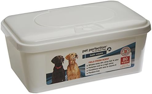 Pet Wipes Bath Wipes in Tub for Dogs