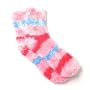 Urban Boundaries Fuzzy Socks Light Pink, Pink, Sky (One Sizes fits Most)