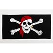 Pirate Skull and Crossbones Beach Towel