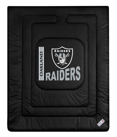 Click here for Oakland Raiders Duvet Bedding Comforter Blanket prices