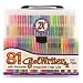 81 Gel Writer Pens in Re-Usable Crop Case (Multi) (13