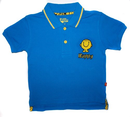 Childrens Toyshop  Toys : Mr. Happy Polo 4 to 5 Years Blueberry