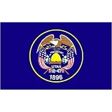 Utah State Flag Nylon 3 ft. x 5 ft.