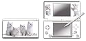 Pebble Entertainment White Cats Graphic Skin for DS Lite (Nintendo DS)
