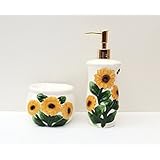Tuscany 3D Sunflower Soap Dispenser