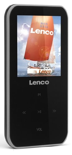 Lenco Xemio-654 Tragbarer MP3/MP4-Player 4 GB (4,57 cm (1,8 Zoll) Display, WMA, USB 2.0) grau