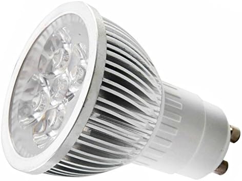 (5 Pack) GLED® 12V 4W Dimmable GU10 LED Bulb - 50 Watt Equivalent LED Spotlight - 400 Lumen 60 Degree Beam Angle for Landscape, Accent, Recessed and Track Lighting (Warm White)