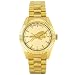 BUFFALO BILLS Beautiful Water Resistant "Owner Series" 23KT GOLD PLATED WATCH with Gold Plated Band