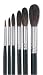 Sax Utility Camel Hair Brushes