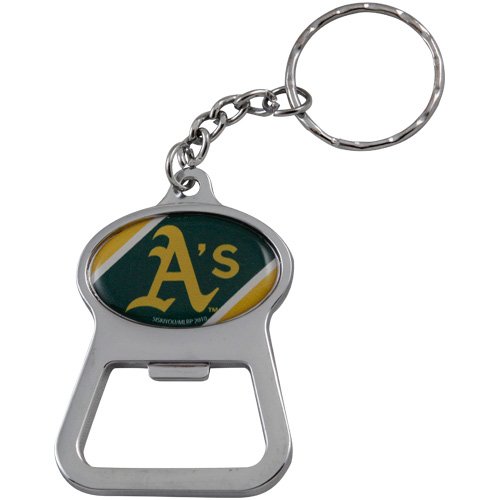 Oakland Athletics Team Logo Bottle Opener Keychain