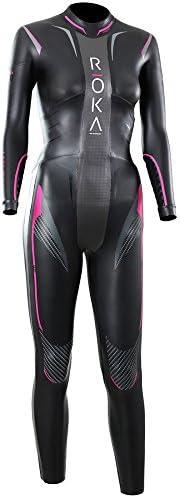 ROKA Women's Maverick Pro Fullsuit Wetsuit: Black SM