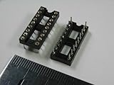 ICソケット丸ピン　18ピン7.62mm　2.54mmピッチ＜10個セット＞＜con-419＞