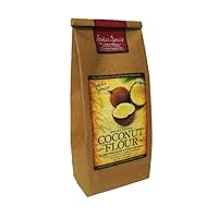 Azukar Organics Natural and Organic Coconut Flour, 16-Ounce Bags (Pack of 6)