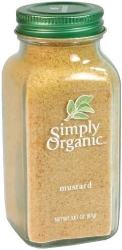 Mustard Seed Ground ORGANIC 3.07 oz Bottle(pack of 4)