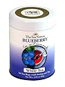 The Tea Nation Blueberry White Tea - Flow Through Tea Bags - 50 Servings, 2.82-Ounce Tins (Pack of 3)