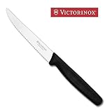 Steak, Wavy, Pointed Tip, Black Nylon, 4.75 In.