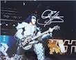 Gene Simmons Autographed KISS 11x14 Action Concert Photo