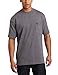 Wrangler Riggs Workwear Men's Pocket T-Shirt, Charcoal Gray, X-Large