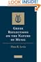 Greek Reflections on the Nature of Music