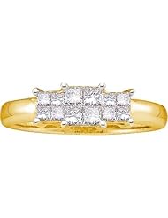 1.00CTW DIAMOND INVISIBLE RING