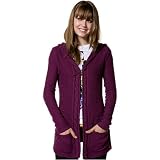 HURLEY SUVI HOODIE SWEATER PURPLE L