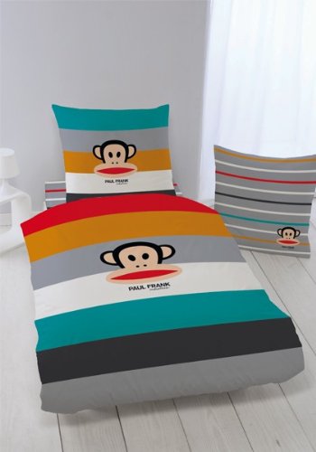 CTI 037875 Bettw&auml;sche Paul Frank Stripes / 135 x 200 + 80 x 80 cm