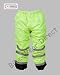 Texpeed Hi-Vis Elasticated Waist Waterproof Motorbike Cycle Over Trousers