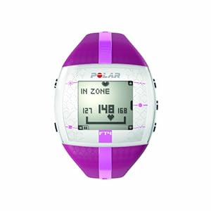 Polar Bike computer with heart monitor FT4F purple pink