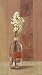 White Flower In Bottle by David Col 11.00X20.00. Art Poster Print