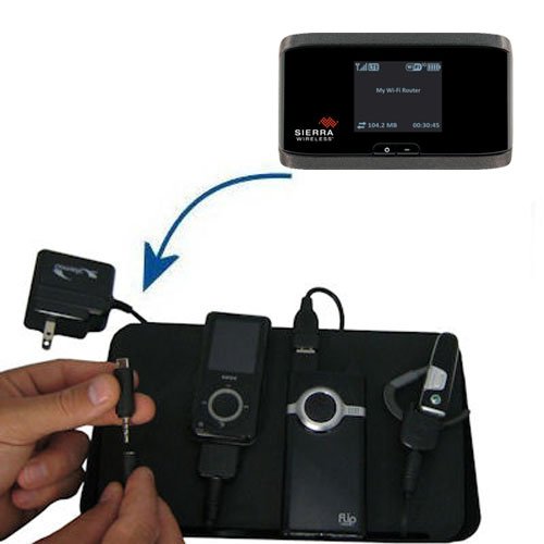 Gomadic Universal Charging Station for the Sierra Wireless Aircard 753S / 754S and many other mobile devices - 2nd Generation Design - uses Gomadic TipExchange Technology - 4 tips included Gomadic Universal Charging Station for the Sierra Wireless Aircard 753S / 754S and many other mobile devices - 2nd Generation Design - uses Gomadic TipExchange Technology - 4 tips included