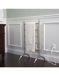 Home: Sheffield Home Free Standing / Wall Mounted Towel Warmer (Brushed Nickel) - Sheffield Home
