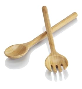 Bamboo Salad Servers by Marks and Spencer