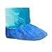 Global Glove BCPE Chlorinated Polyethylene CPE Shoe Cover, Extra Large, Blue (Case of 300 Pieces)