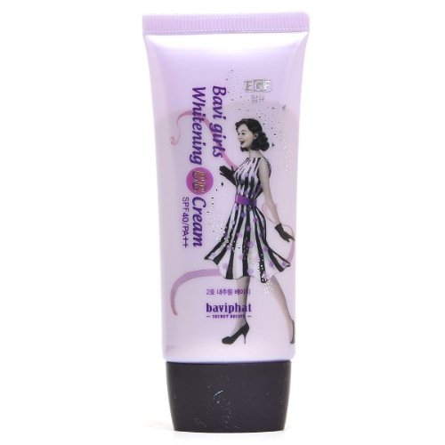【baviphat】 Bavi Girls ホワイトニング BBクリーム (SPF40/PA＋＋＋） №2 ナチュラルベージュ 50ml