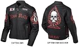 Icon Daytona DMH Men's Leather On-Road Racing Motorcycle Jacket - 2007 Model
