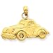 14k Classic Antique Car Pendant