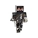 EnderToys Enderman Hunter Boy Action Figure Toy, 4 Inch Custom Series Figurines