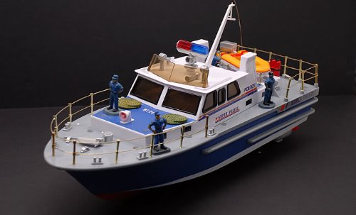 21" R/C Super Police Boat Radio Controlled Electric Powered RC Ocean Guard
